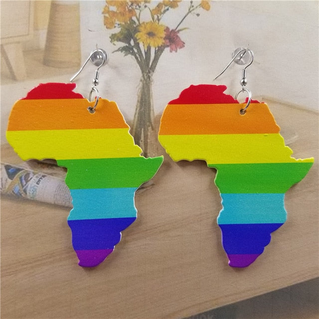 Africa Earrings - Pride