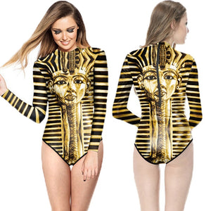 Pharaoh One Piece Long Sleeve Jumpsuit